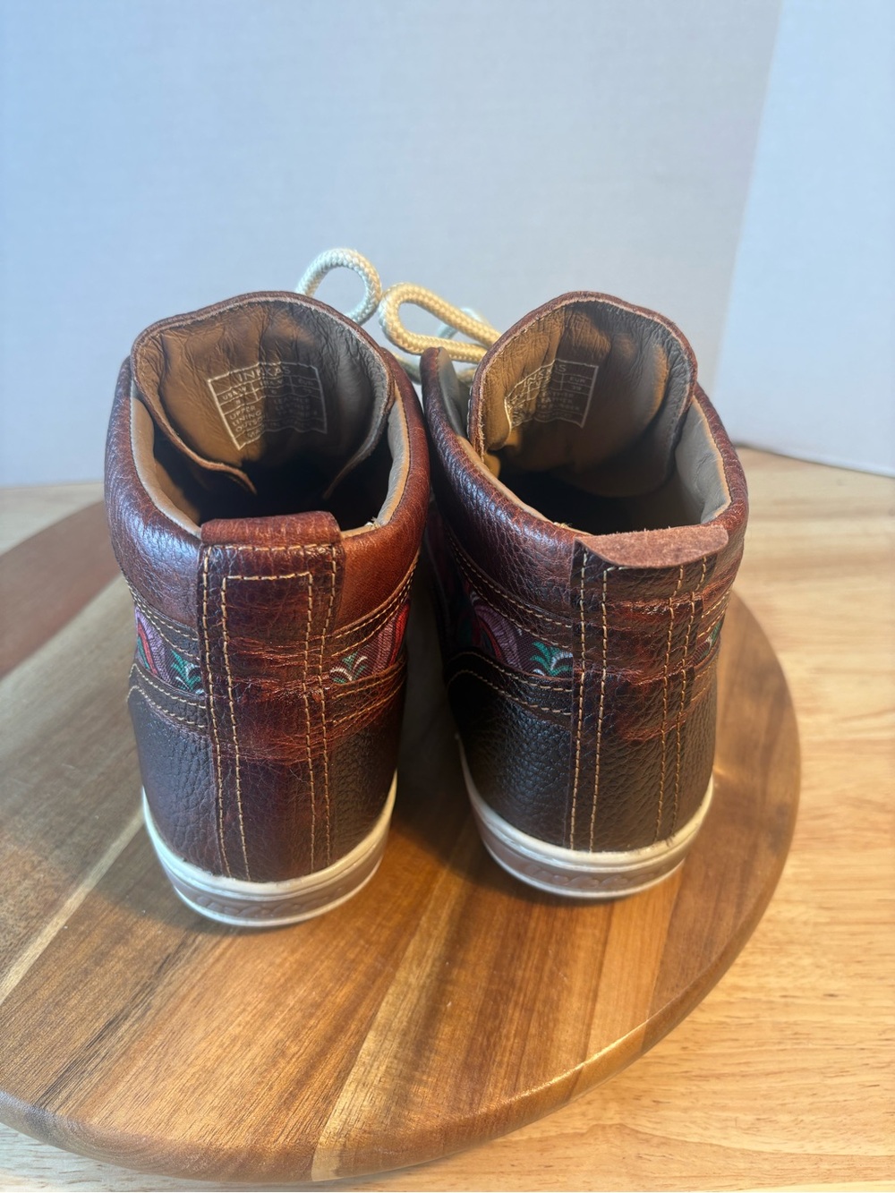 INKKAS Roster Tan Leather-Lined Shoe with Black Insole - Picture 5 of 10